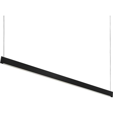 Ideal Lux Sospensione Steel 1 luce LED integrato nero metallo