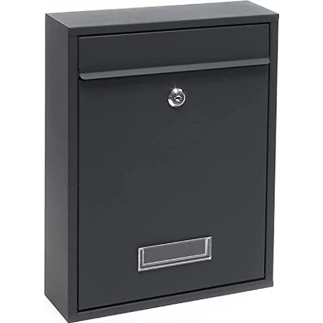 Anthracite Mail Model Letterbox (1/5)