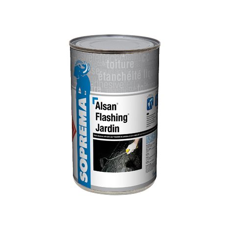 Resina d'impermeabilizzazione Alsan Flashing Jardin SOPREMA - tanica 15kg - 00033990 (1/2)