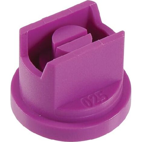Tobera est谩ndar doble chorro plano SM 110掳 025 violeta pl谩stico Agrotop AGROTOP SM110025POM