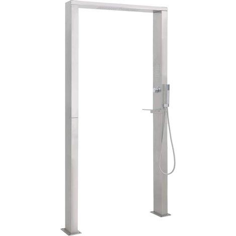 Maison Exclusive - Doccia da Giardino in Acciaio Inox a Doppio Getto (1/5)