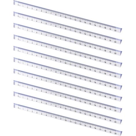 Règles triangulaires Alasum, ensemble de 10 mesure rapides et (1/5)