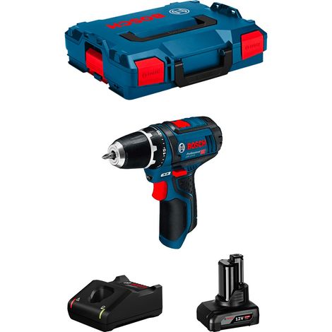 Trapano Avvitatore BOSCH GSR 12V-15 (1 x 6,0 Ah + GAL12V-40 + L-Boxx 102) (1/5)