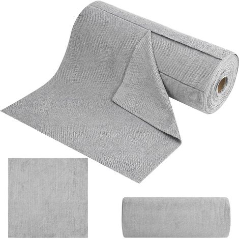 Packung mit 50 Mikrofasertüchern (30 x 30 cm) – wiederverwendbar – fusselfrei – für Küche, Bad, Auto und Werkstatt (1/5)