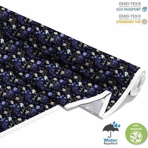 TESSUTI DECORATIVI PER ESTERNI OXFORD - Motivo Fiori I DX5232 (1/5)