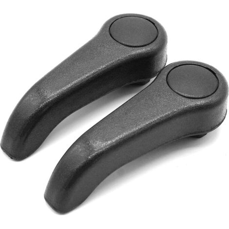 Front Seat Adjustment Handles, Seat Grips for Renault Clio 2 Twingo 1 7701209658 7701470827 (Black) (1/5)