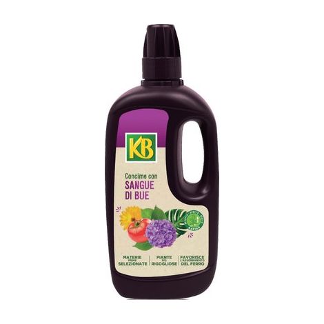 CONCIME LIQUIDO SANGUE DI BUE KB - LT 1- 4 pezzi