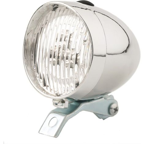 Phare de vélo 3LED vélo lumière vélo VTT rétro phare éclairage lumière batterie vélo lumière blanc (1/4)