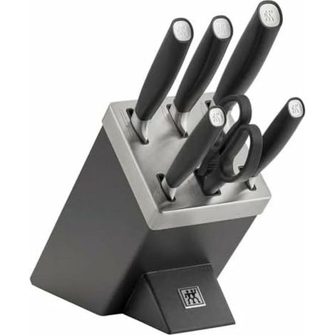 Set de Bloque de Cuchillos Zwilling Allstar Plata 5 Cuchillos