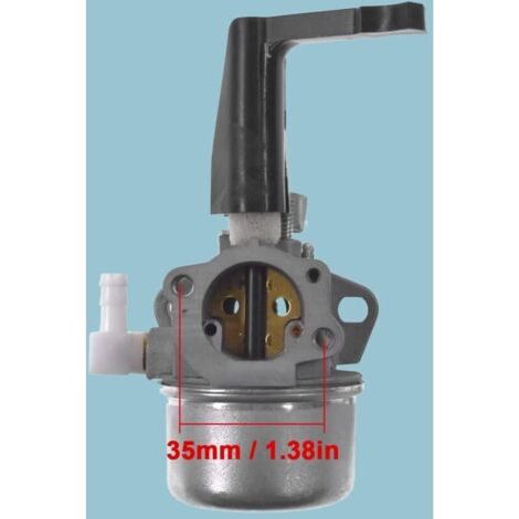 696065 Carburateur Compatible pour Briggs & Stratton 697422 110402 110412 215369 5HP 5.5HP 6HP Tiller Générateur de Moteur Horizontal Pompe à Eau avec Joint Filtre à air Bougie d'allumage (1/3)
