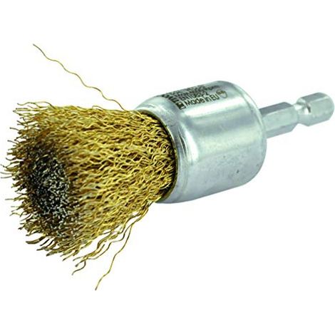 Brosse pour perceuse Tivoly technic fil laiton 24 mm