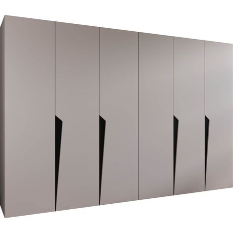 Armario Hartford 607, Cachemira, 202x300x52cm, Puertas de armario: Con bisagras, Número de estantes: 0 (1/5)