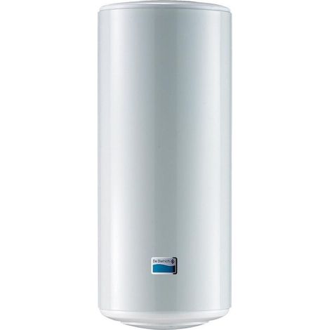 De Dietrich – Chauffe-eau électrique vertical mural 150 L – Résistance stéatite accessible sans vidange – Classe énergétique C – Fabrication française