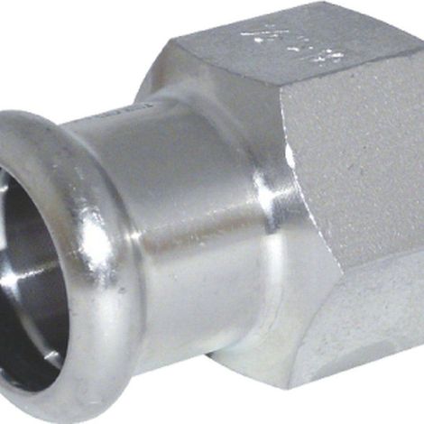 Raccord droit inox InoxPres® F - Raccorderie Metalliche