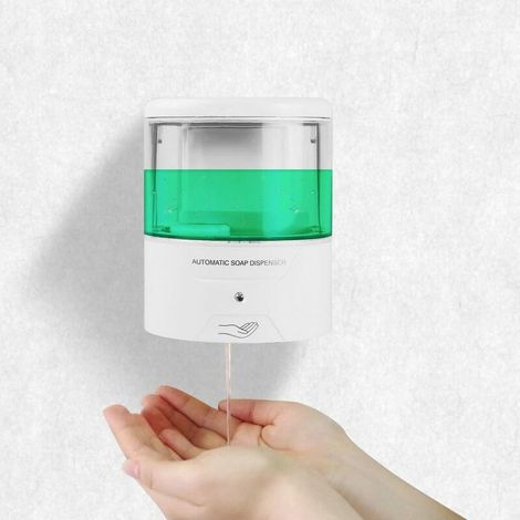 Avon Automatic Infrared Sensor Wall Mounted 600ML Battery Contactless Kitchen Soap Lotion Dispenser for Kitchen Bathroom (1/5)