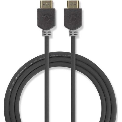 nedis CVBW34000AT100 cable HDMI antracita 10 metros