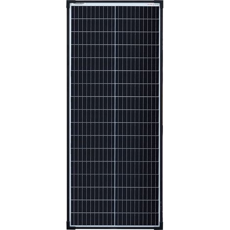 Panneau Solaire Monocristallin 80W 12V, cellules 182 mm, 10 busbars – Idéal pour camping-car, installation balcon, abri de jardin, bateau (1/5)
