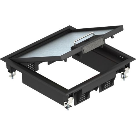 OBO Bettermann Vertr Geräteeinsatz f. Kanalmontage GES4 U 9011 (1/3)