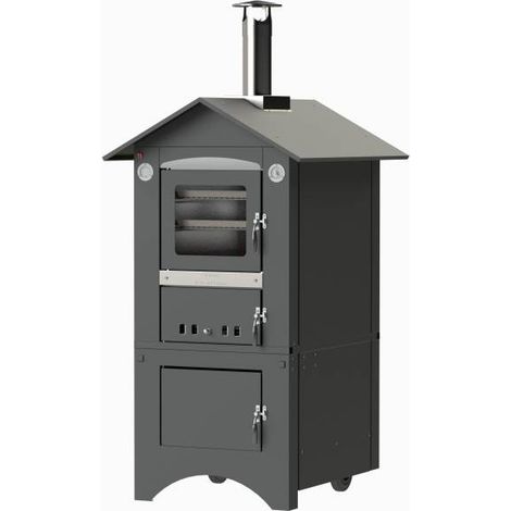 Q.TA' 1 FORNO A LEGNA 45X80 CM. INDY