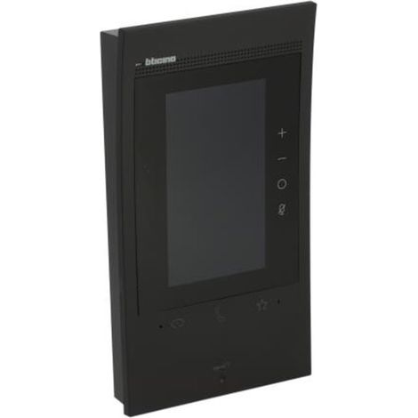 Monitor wifi manos libres Bticino 344884 C300EOS Black