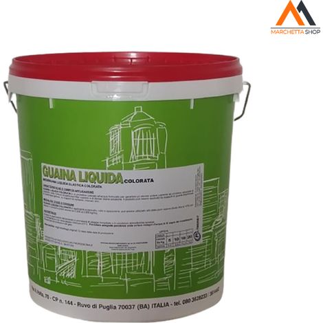 GUAINA LIQUIDA COLORATA kg. 20 - bianca