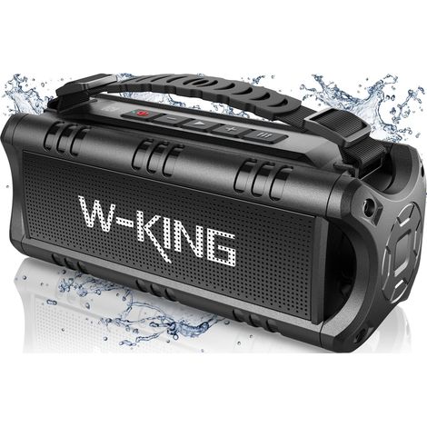 60W Max IPX6 Enceinte Bluetooth Puissante Chantier Haut Parleur (1/5)