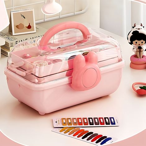 3-Layer Multipurpose Tabletop Storage Box (1/5)