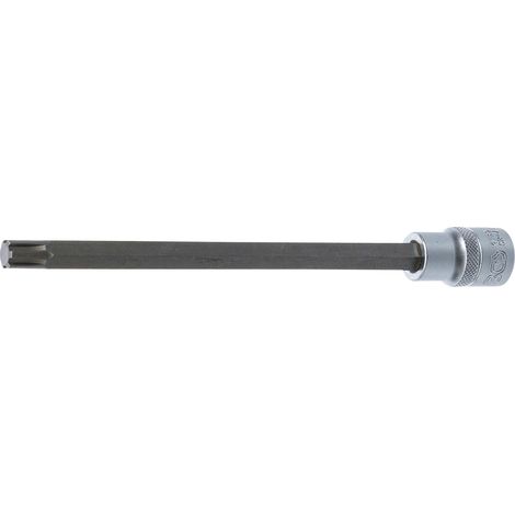 BGS Punta para llaves de vaso, longitud 200 mm, accionamiento cuadrado interior 12,5 mm (1/2"), perfil estriado (para RIBE) M10,3 - 4189 (1/2)