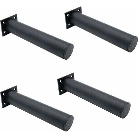 Es kann angepasst werden für Möbel, undurchsichtig schwarz, in Aluminiumstreifen von 38x200 mm, für mobile Fernseher, für Couchtische, für Sofagestelle.