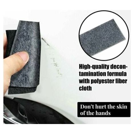 QORVA-Lot de 6 chiffons Nano Sparkle Cloth Car Scratch Repair Cloth Nano Magic Cloth pour voiture Nouveau thsinde