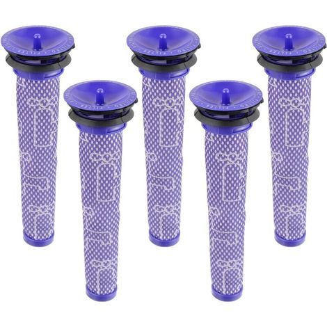 5er-Pack Filter für Dyson Staubsauger, ersetzt Filter für Dyson V7, V8, V6 Staubsauger, DC58, DC59, DC62, DC74 Vorfilter (1/4)