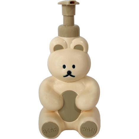 Filiyano-Flacon pompe à mousse en forme d'ours, grand distributeur de savon moussant pour les mains, couleur crème (1/4)