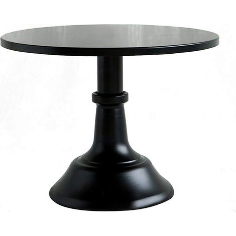 Iron Cake Stand 10 Inch Round Cake Plate Pedestal Modern Dessert Display Cupcake Stand with Pedestal for Party Baby Shower Wedding Birthday (1/5)
