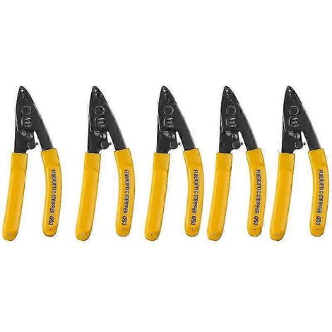 Pince à dénuder pour fibre optique Miller CFS-3 (lot de 5) - Dénudeur de câbles FTTH, dénudeuse