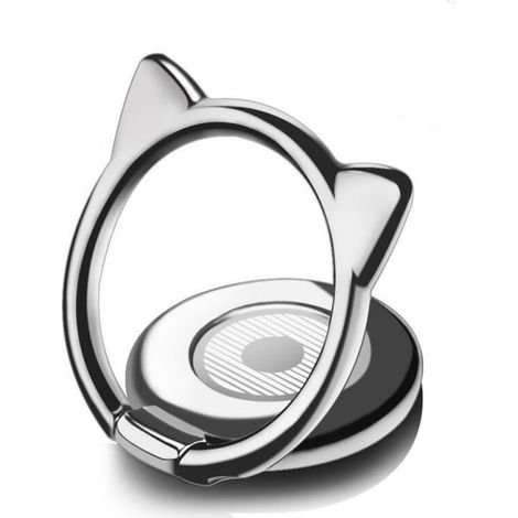 10 PCs Bague Telephone Portable Chat, Ring Holder Ultra Mince 3mm Rotation 360 Degrés Anneau Telephone Support Smartphone Phone Ring Universel Compatible avec Huawei et d'autres Smartphones (1/4)