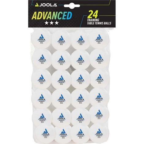 Joola Advanced Training Tischtennisbälle 24 Stück - Weiß