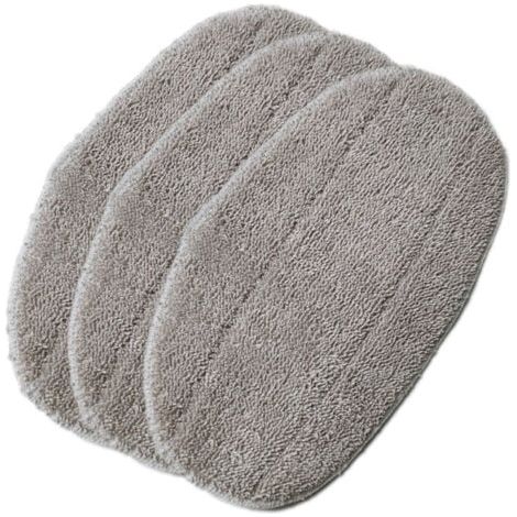 3 pièces d’adaptation allemagne liffey Leifheit vapeur mop chiffon tête de vadrouille en microfibre accessoires chiffon de remplacement pour vadrouille (1/5)
