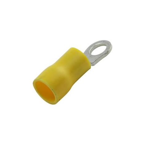 Terminale Faston tondo 4,3mm 4-6mm giallo St-081/y