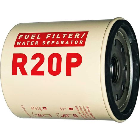 R20P – Élément séparateur eau-carburant pour vedettes, petits navires, diesel. (1/4)