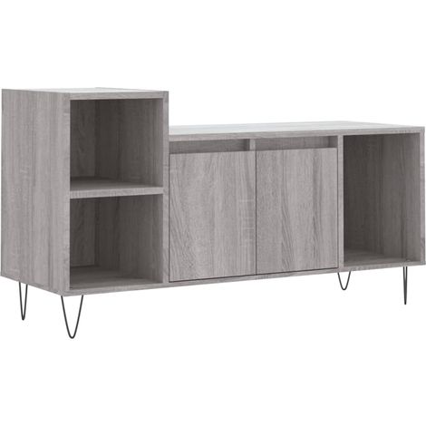 Mobile TV multimediale scaffale per televisione televisione buffet sala da pranzo soggiorno camera da letto sonoma 100 x 35 x 55 cm derivati del legno grigio 020028338