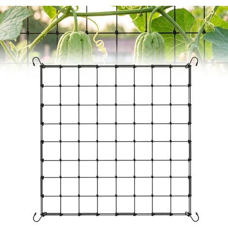 Net for climbing plants, trellis vegetable garden 80 x 80 cm Vegetable Garden Netting, Support Net for Vegetables, Fruits, Flowers (Extendible to 120 x 120 cm) (1/5)