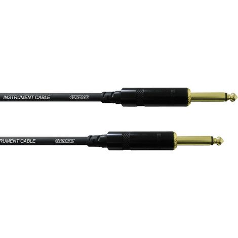 Cordial CCI 3 PP Klinke Instrumenten Kabel [1x Klinkenstecker 6.35 mm - 1x Klinkenstecker 6.35 mm] 3 (1/2)