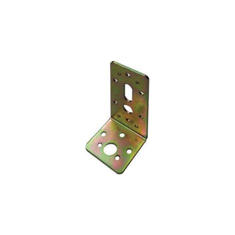 PIASTRA DI GIUNZIONE AD ANGOLO ASIMMETRICO ART.776- - mm.45x90x50 - spessore mm.3 - 24 pezzi