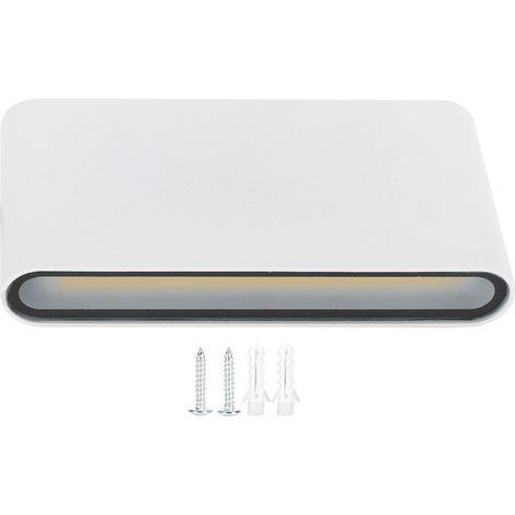 Luminaire LED Extérieur 12W COB Aluminium IP65 Etanche pour Jardin AC85-265V (Blanc Lumière Chaude)