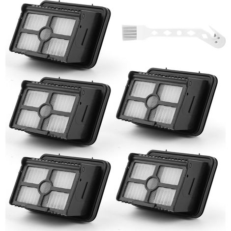 5PCS Filtres HEPA pour H12 Pro/H12 Pro FlexReach/H12 Dual/H12 Pro Ultra/H13 Pro/H15 Pro/H15 Pro Heat/M10 Accessoires Aspirateur (1/5)