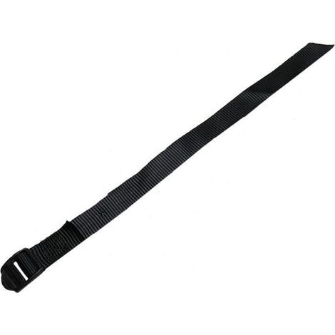 25MM X 450MM Black Strap Assembly - Luggage Tie Down Strap Easy Adjust
