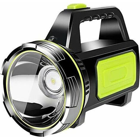 Lampe de Travail Rechargeable LED Torche, 4000mAh Batterie Torche à Main étanche Enfants Lanterne Lampe de Poche Bougie sécurité projecteur Lampe Camping Lanterne, BLOW (1/5)