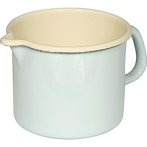 RIESS Milchtopf 1,7 l Ø14cm türkis/bunt