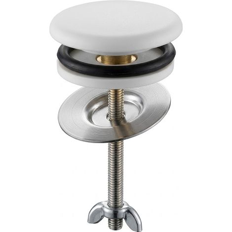TAPPO COPRIFORO OTTONE BIANCO- RUBINETTERIE ASSOCIATE- 20,0 pz