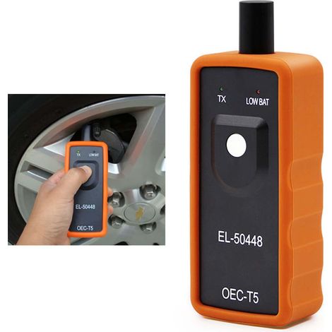 Outil de réinitialisation TPMS EL-50448 – Activation rapide des capteurs – Mesure précise de pression – Compatible véhicules OEC T5